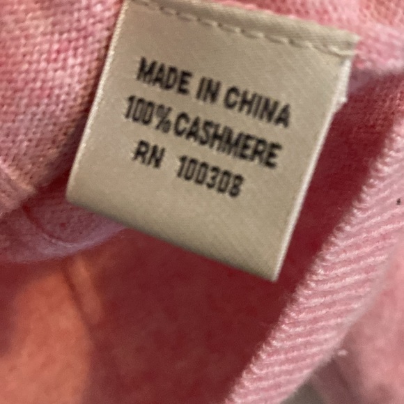 Peter Millar Cashmere wide rib detail Sweater sz Large - Picture 4 of 9